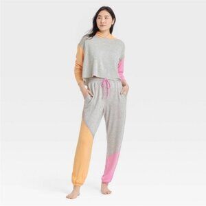 Colsie Women’s Gray Soft Comfort Jogger Pants Sweatpants Size M